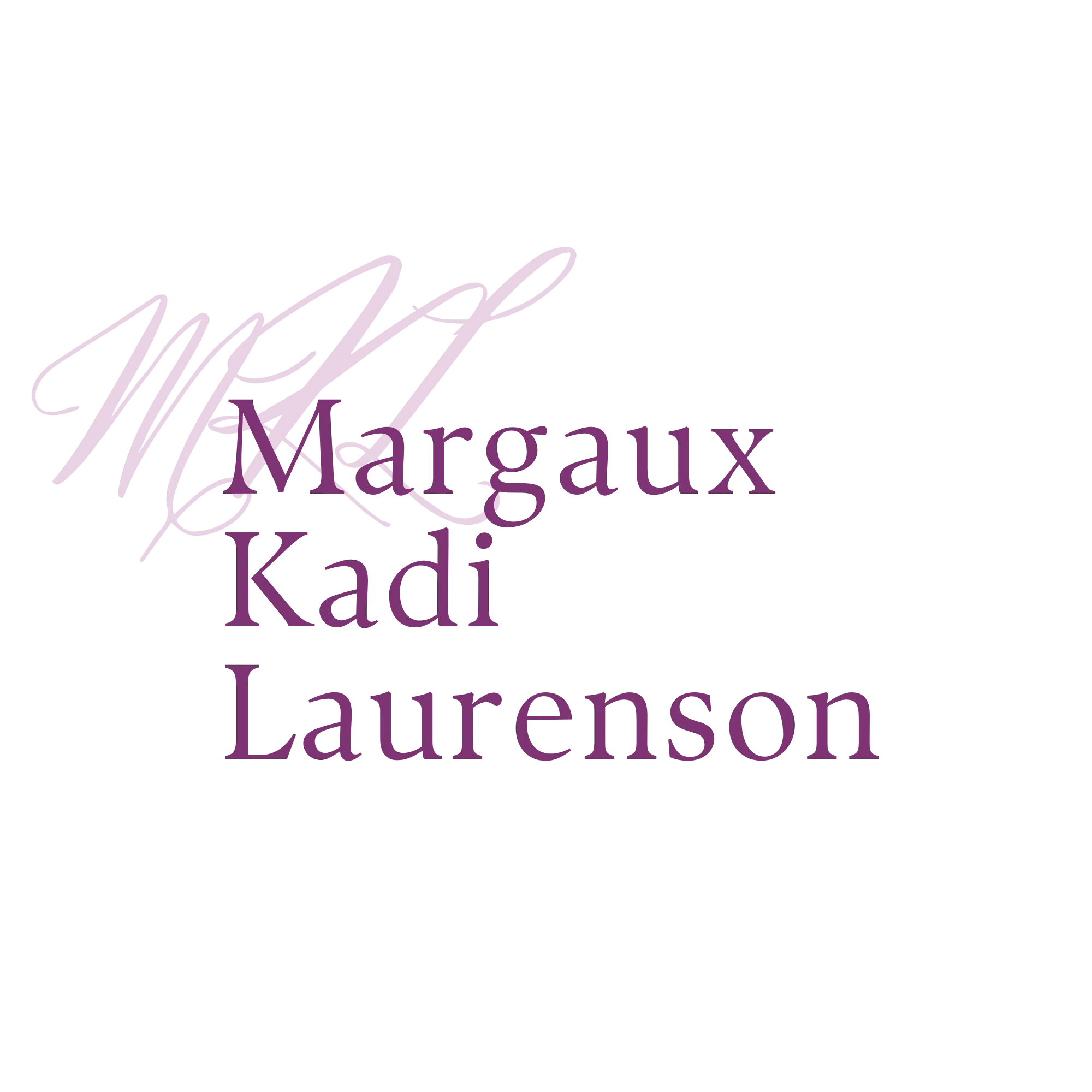 Logo signature Margaux Kadi
